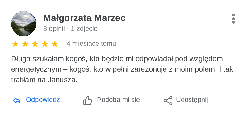 Opinia uczestnika: Małgorzata Marzec
