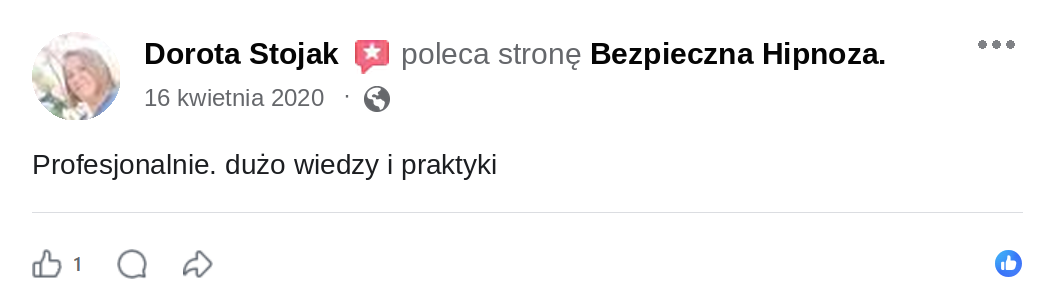 Opinia Dorota Stojak