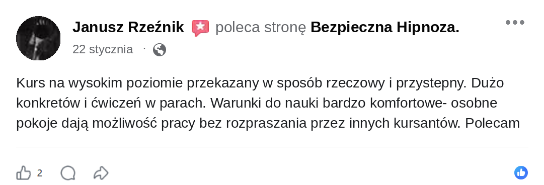 Opinia Janusz Rzeznik