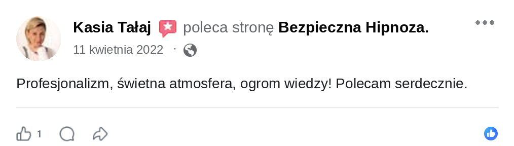Opinia Kasia Talaj