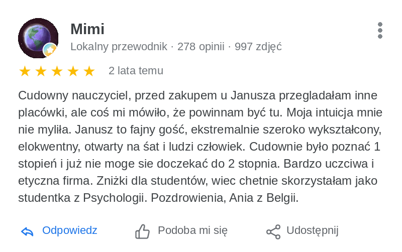 Opinia Mimi